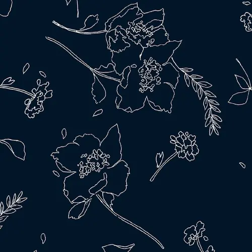 ライン_花③の柄アイコン