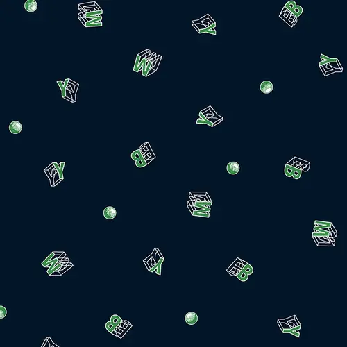 3D Type Dotの柄アイコン
